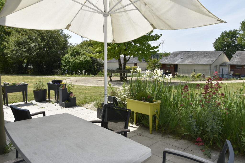 Photo de la terrasse